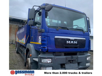 Бортова вантажівка/ Платформа, Вантажівка з маніпулятором MAN TGM 18.290 4x2 BL, Heckkran Palfinger PK12001L,: фото 4
