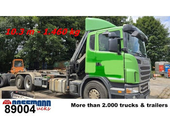 Гаковий мультиліфт вантажівка SCANIA G 480