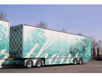 Закритий кузов напівпричіп LIMETEC