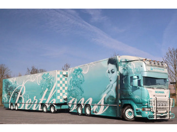 Вантажівка з закритим кузовом SCANIA R 560