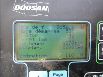 Електричний генератор Doosan G200: фото 5 Електричний генератор Doosan G200: фото 5