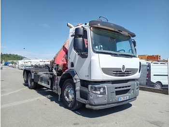 Гаковий мультиліфт вантажівка RENAULT Premium 410