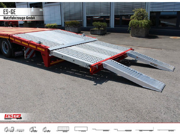 Бортовий напівпричіп/ Платформа ES-GE 3-Achs Megatrailer, hydr. Heckabsenkung: фото 3 Бортовий напівпричіп/ Платформа ES-GE 3-Achs Megatrailer, hydr. Heckabsenkung: фото 3