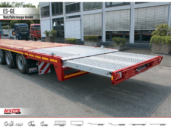Бортовий напівпричіп/ Платформа ES-GE 3-Achs Megatrailer, hydr. Heckabsenkung: фото 5 Бортовий напівпричіп/ Платформа ES-GE 3-Achs Megatrailer, hydr. Heckabsenkung: фото 5