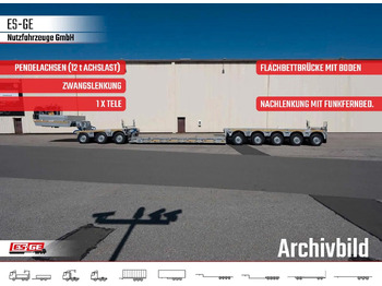 Низькорамна платформа напівпричіп FAYMONVILLE