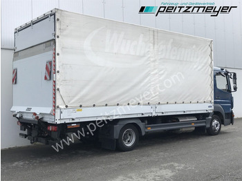 Тентована вантажівка MERCEDES-BENZ Atego 818 L Pritsche+LBW, Klima, 2 x AHK: фото 3