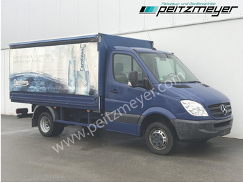 Тентований фургон MERCEDES-BENZ Sprinter 515 CDI Pritsche mit Schiebeplane: фото 2