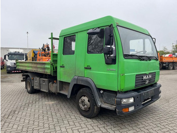 Малотоннажний самоскид, Вантажопасажирський фургон MAN LE 8.180 K 2-Achs Kipper Doppelkabine Meiller: фото 2