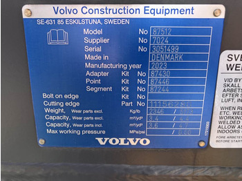Ківш Volvo Schaufel mit Zähnen: фото 5