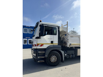 Самоскид вантажівка, Вантажівка з маніпулятором MAN TGS 26.400 6x2*4 Kipper Bordm. Kran ATLAS 172.3E: фото 2