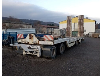 Низькорамна платформа причіп