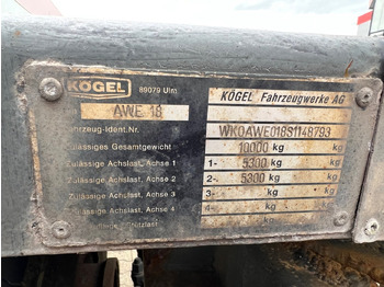 Kögel AWE 18 AWE 18, Ex-Fahrschule в лізинг Kögel AWE 18 AWE 18, Ex-Fahrschule: фото 4