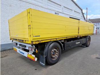 Бортовий причіп/ Платформа Krone AZP 18 AZP 18 Baustoffanhänger, 5x VORHANDEN!: фото 3