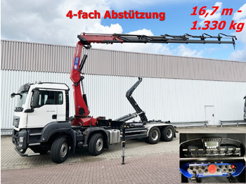 Гаковий мультиліфт вантажівка MAN TGS 35.480