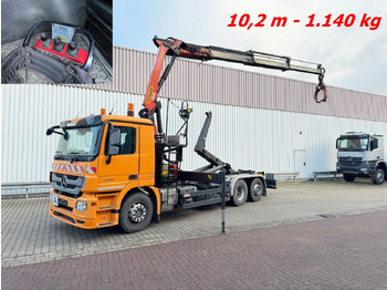 Гаковий мультиліфт вантажівка MERCEDES-BENZ Actros 2541