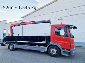 Вантажівка з маніпулятором MERCEDES-BENZ Atego 1218