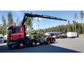 Вантажівка з маніпулятором SCANIA R 420