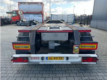 Контейнеровоз/ Змінний кузов напівпричіп Burg 20FT ADR (EX/II, EX/III, FL, AT), Leergewicht : 3.690kg, SAF INTRADISC, 2x Liftachse, NL-Chassis: фото 4