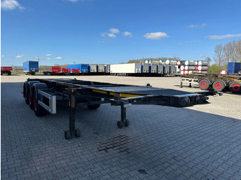 Контейнеровоз/ Змінний кузов напівпричіп Burg 20FT ADR (EX/II, EX/III, FL, AT), Leergewicht: 3.690kg, SAF INTRADISC, 2x liftaxle, ALCOA, NL-Chassis, APK/ADR: 08-2025: фото 5