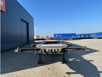 Контейнеровоз/ Змінний кузов напівпричіп Burg 20FT ADR (EX/II, EX/III, FL, AT), empty weight: 3.690kg, SAF INTRADISC, 2x liftaxle, ALCOA, NL-Chassis: фото 4