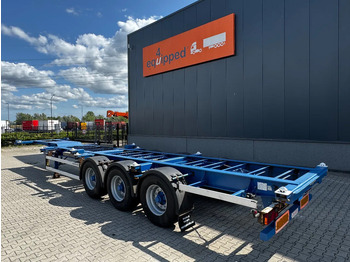 Контейнеровоз/ Змінний кузов напівпричіп Groenewegen 40FT HC-chassis, BPW+Trommel, Liftachse, NL-Chassis: фото 3