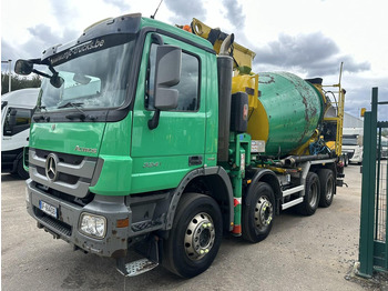 Автобетонозмішувач Mercedes-Benz ACTROS 3241 8x4 PUMI PM M 21-3 (21m) Putzmeister - *238.000km* / 1586H - EPS - BLADVERING / NAAFREDUCTIE: фото 3 Автобетонозмішувач Mercedes-Benz ACTROS 3241 8x4 PUMI PM M 21-3 (21m) Putzmeister - *238.000km* / 1586H - EPS - BLADVERING / NAAFREDUCTIE: фото 3