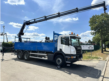 Вантажівка з маніпулятором SCANIA P 410