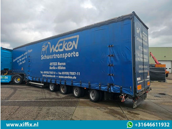 Низькорамна платформа напівпричіп Dinkel 4-ass. Semi dieplader met elektrische huifopbouw / 2x naloop gestuurd: фото 5 Низькорамна платформа напівпричіп Dinkel 4-ass. Semi dieplader met elektrische huifopbouw / 2x naloop gestuurd: фото 5