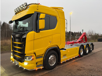 Гаковий мультиліфт вантажівка SCANIA