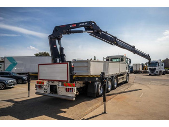 Бортова вантажівка/ Платформа, Вантажівка з маніпулятором MAN TGS 35.420 BL-8x4-4+HIAB 188 E-2: фото 3
