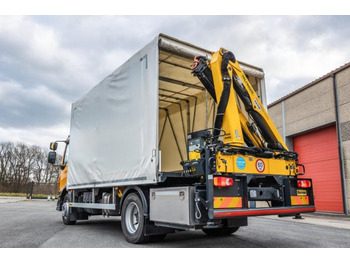 Тентована вантажівка, Вантажівка з маніпулятором Volvo FL 210+PK 7001 K - 6340 Km's: фото 3