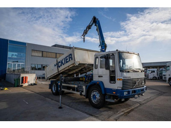 Самоскид вантажівка, Вантажівка з маніпулятором Volvo FL 619 - PK 9501: фото 2