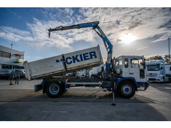 Самоскид вантажівка, Вантажівка з маніпулятором Volvo FL 619 - PK 9501: фото 3