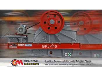 Новий Щокова дробарка General Makina 350 TPH Jaw Hard Rock Crusher: фото 2