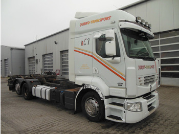 Контейнеровоз/ Змінний кузов вантажівка Renault PREMIUM DXI 450.25, 6X2, BDF, MANUELL!!!: фото 2