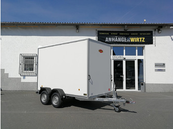 Закритий кузов причіп Böckmann Koffer KT 3015/20 H weiß 301x150x202 + Heckrampe (M) 2000kg: фото 3