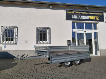 Бортовий причіп/ Платформа Brenderup 3251 STU 750 250x142x35cm Tandemachse 13" (S) 750kg: фото 3
