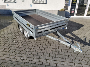 Бортовий причіп/ Платформа Brenderup 3251 STU 750 250x142x35cm Tandemachse 13" (S) 750kg: фото 5