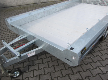 Причіп для перевезення спецтехніки HULCO TERRAX Aluboden 394x188x27cm Heckrampe 100cm Tridem (XL) 3500kg: фото 3 Причіп для перевезення спецтехніки HULCO TERRAX Aluboden 394x188x27cm Heckrampe 100cm Tridem (XL) 3500kg: фото 3