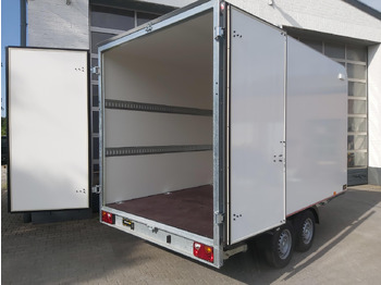 Закритий кузов причіп Hochlader Koffer TFSP 420T.00 420x200x210cm aero Zurrsystem IL 13" (XL) 100km/H 2700kg: фото 2