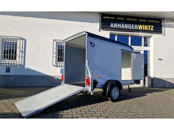 Закритий кузов причіп