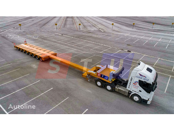 Новий Низькорамна платформа напівпричіп STU 8 AXLE LOWBED- HYDRAULIC STEERING AXLES / 8 ESSİEUX SURBAISSES-E: фото 3