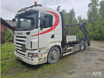 Скіповий навантажувач вантажівка SCANIA R 420