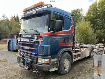 Гаковий мультиліфт вантажівка SCANIA R144