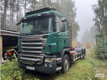 Гаковий мультиліфт вантажівка SCANIA R 420