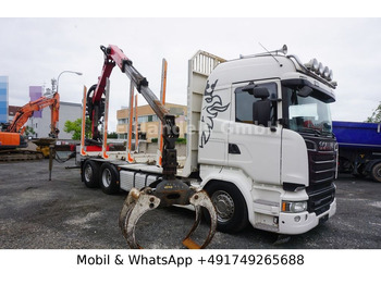 Вантажівка з маніпулятором SCANIA R 580