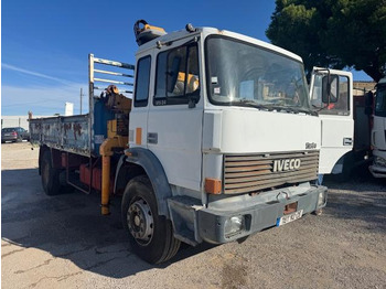 Самоскид вантажівка, Вантажівка з маніпулятором Iveco UNIC 175-24 BENNE GRUE: фото 3