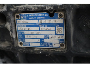 Коробка передач в категорії Вантажівки ZF 12AS2331DD+INT3: фото 5