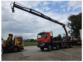Бортова вантажівка/ Платформа RENAULT Kerax 430