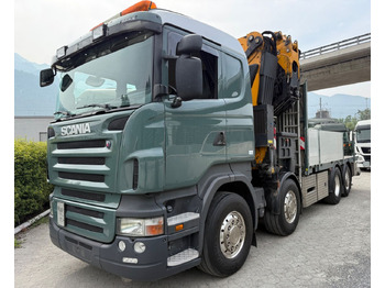 Вантажівка з маніпулятором SCANIA R 500